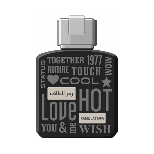 Lattafa Ramz Silver bottle