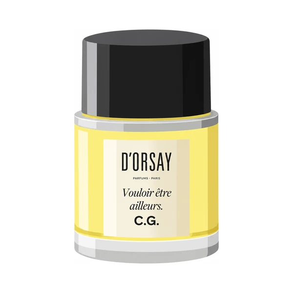 D'Orsay Vouloir Etre Ailleurs C.G. bottle