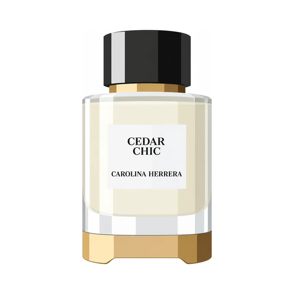 Carolina Herrera Cedar Chic bottle