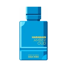 Al Haramain Amber Oud Aqua Dubai bottle